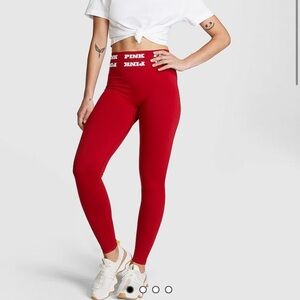 PINK Victoria's Secret Seamless Classic Leggings SZ L NEW